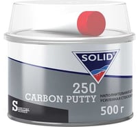 Наполнительная шпатлевка Solid 250 CARBON PUTTY 500 гр, усиленная углеволокном 243.0500