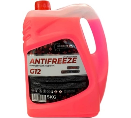 Антифриз STRONG OIL G12 Carbox RED канистра 5 кг 0501474731-SO