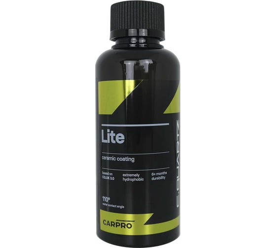 Полироль для кузова CARPRO Cquartz lite kit защитное покрытие, набор, 150 ml CP-10CQL15K
