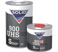 2K лак системы SOLID 900 UHS 2+1, с отвердителем, 1000+500 мл 320.1500.1