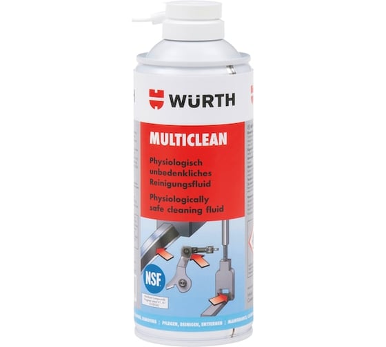 Спрей очиститель Wurth MULTICLEAN H1 400МЛ 08901096 053 12 1