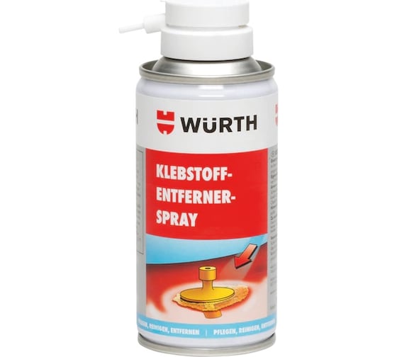 Спрей очиститель для клея Wurth 150МЛ 0893141 053 12 1