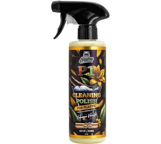 Очиститель-полироль пластика LERATON P1 TOBACCO VANILLA 473мл PS-044.527