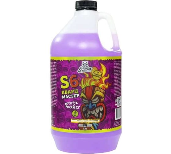 Кварцевый состав для быстрого блеска и гидрофоба LERATON S6 GRAPE 3,8л PS-042.458 1