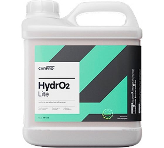 Полироль для кузова CARPRO Hydro2 lite моментальный гидрофоб, 4 л CP-11HL4L