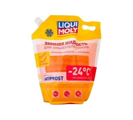 Зимняя жидкость для омывателя стекла LIQUI MOLY RUS ANTIFROST Scheibenfrostschutz -24 3,5 л 35024