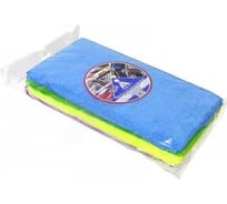 Салфетка МАЯКАВТО микрофибра, 30х30, 1 упаковка 15 шт 303015 32089488