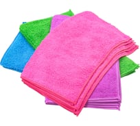 Салфетка МАЯКАВТО Микрофибра 35х40, 1 упаковка - 12 шт 354012