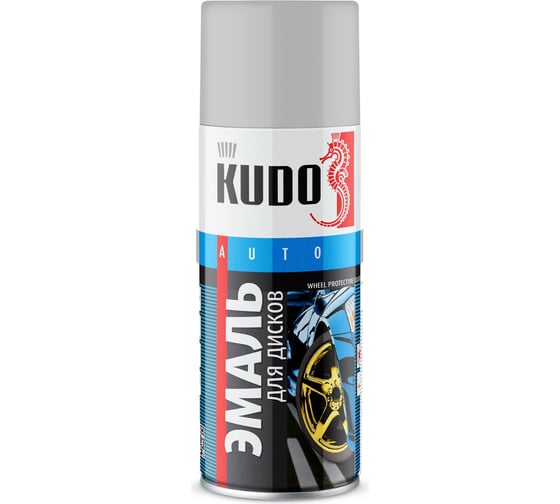 Эмаль для дисков KUDO светло-серая 520 мл 5202 11605072