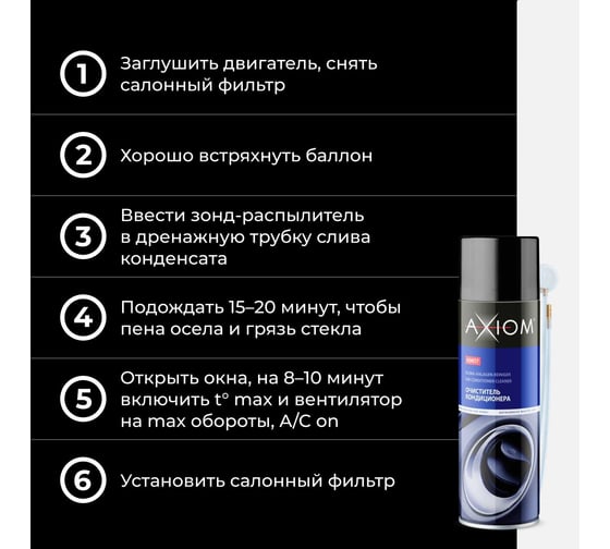 Очиститель кондиционера AXIOM A9617