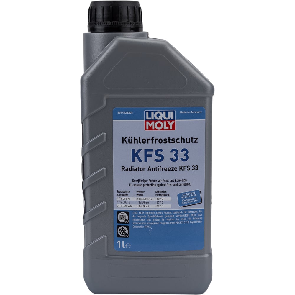 Антифриз-концентрат LIQUI MOLY Kuhlerfrostschutz KFS 33 1 л 21130 ...