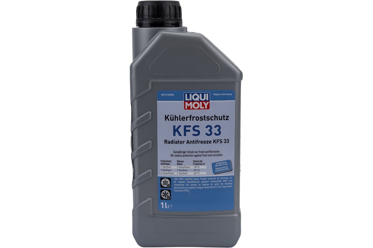 Антифриз-концентрат LIQUI MOLY Kuhlerfrostschutz KFS 33 1 л 21130