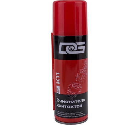 Очиститель контактов DG аэрозоль ELECTRONICS CLEANER, 220 мл K11