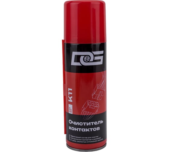 Очиститель контактов DG аэрозоль ELECTRONICS CLEANER, 220 мл K11