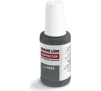 Штрих-корректор для ремонта царапин Grand Line GL RAL7005 с кисточкой 584068