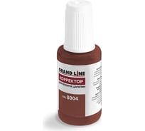 Штрих-корректор для ремонта царапин Grand Line GL RAL8004 с кисточкой 550166