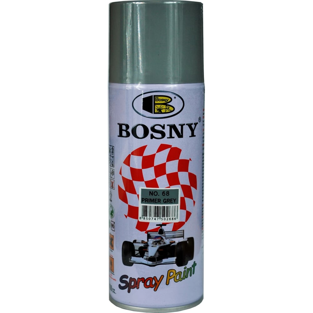 Грунт Bosny (серый, 400 мл)