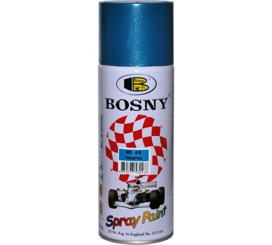 Универсальная краска Bosny светло-синий RAL6033 46 1