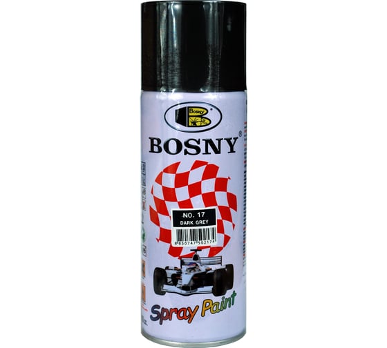 Универсальная краска Bosny темно-серый RAL7016 17