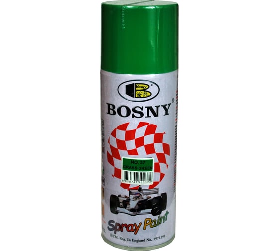 Универсальная краска Bosny зеленая трава RAL6032 37 1