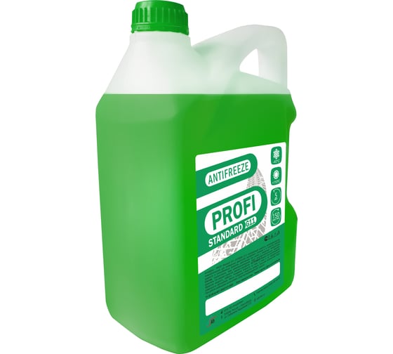 Антифриз PROFI STANDARD зеленый G11 канистра 10 кг 11-35-010