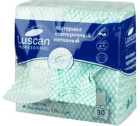 Протирочный нетканый материал Luscan Professional Prof зеленый, 110 г 33,5х34,5 см, 30 луп 1855548