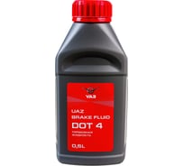 Тормозная жидкость DOT-4 UAZ 0,5л 000000473402400