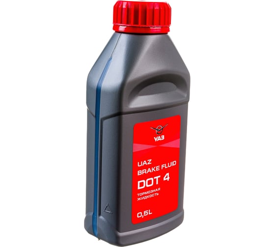 Тормозная жидкость DOT-4 UAZ 0,5л 000000473402400