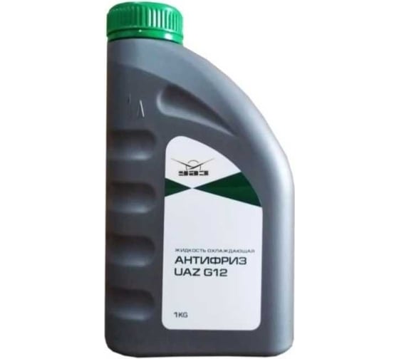 Антифриз UAZ G-12 1 кг зеленый 000000473401600