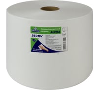 Нетканый протирочный материал PROBOS ALPHA 9501W, 50 г/м2, белый, 25x34 см, 1100 л/рулон 9501W1100