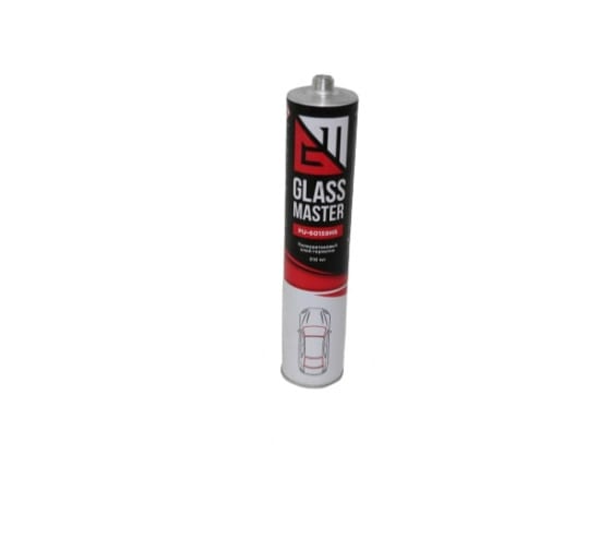 Стекольный клей-герметик GlassMaster PU-60159НS, черный К-23822 1
