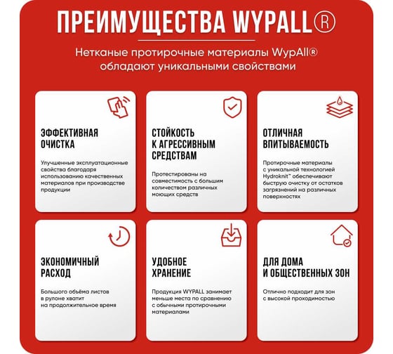 Рулон в коробке Kimberly-Clark WYPALL X60 Multibox, голубой, 150 салф/упак 8380