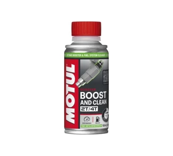 Промывка топливной системы MOTUL BOOST AND CLEAN SCOOTER 110879 1
