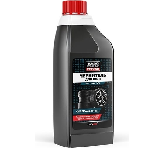 Чернитель шин Прохим BRILLIANT TYRE суперконцентрат 1:4-7 1 л. AVS AVK-796 A85040S 1