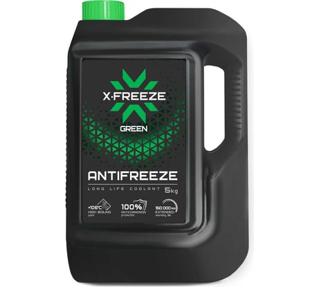 Антифриз X-Freeze Green, 5 кг 430206070