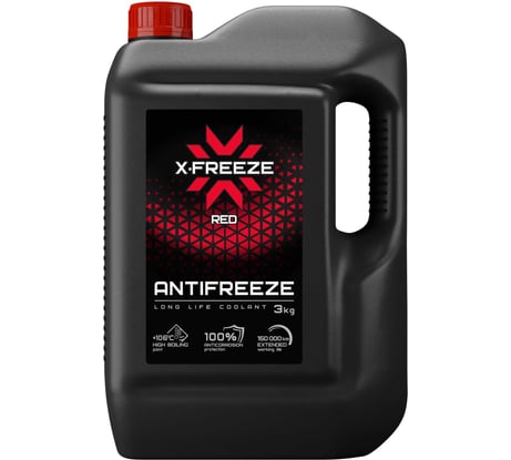 Антифриз X-Freeze Red, 3 кг 430206095