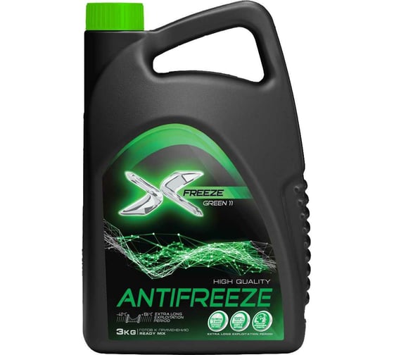 X freeze антифриз зеленый