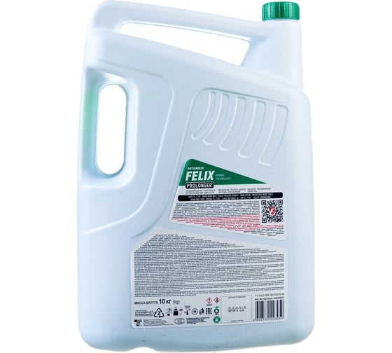Антифриз FELIX PROLONGER-40 G-11, 10 кг, зеленый 430206021