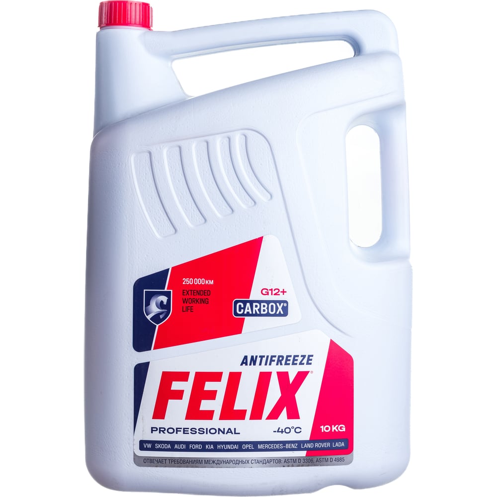Антифриз FELIXCARBOX -45 G-12+, 10кг, красный 430206020 - выгодная цена ...