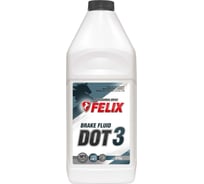 Тормозная жидкость FELIX ДОТ-3 Тосол Синтез, 910 г 430130008