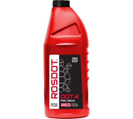 Тормозная жидкость ROSDOT РосДот-4 Тосол Синтез PRO DRIVE 430110012