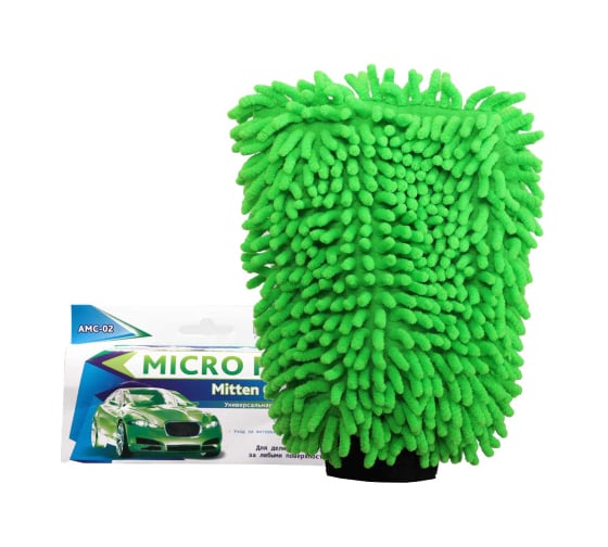 Салфетка варежка AZARD Mitten chinchilla 15 х 25 см AMC-02