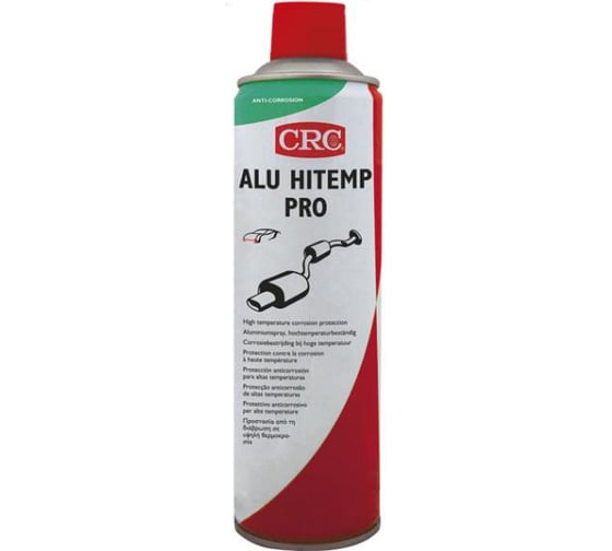 Антикоррозионное высокотемпературное покрытие CRC ALU HITEMP PRO до 600С глянец 32735 1