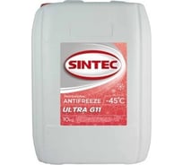 Антифриз Обнинскоргсинтез Sintec Ultra красный, G11, 10 кг 800517
