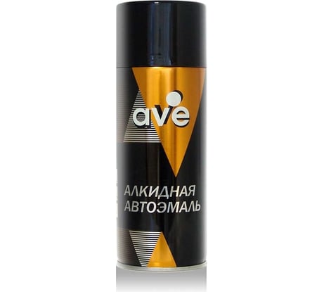 Алкидная универсальная эмаль AVE Белая глянцевая аэрозоль (520 мл) 1001 80402020