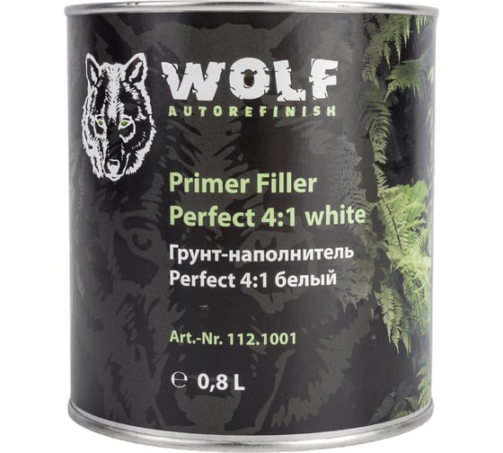 Грунт-наполнитель Wolf Perfect Filler 4:1, белый 112.1001