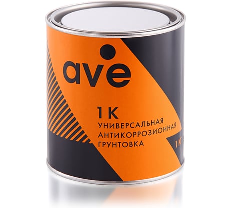 Антикоррозионная акриловая универсальная грунтовка AVE 1К 1 кг 1050060
