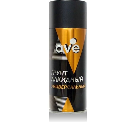 Универсальный алкидный грунт AVE Черный аэрозоль (520 мл) 2003 8050073