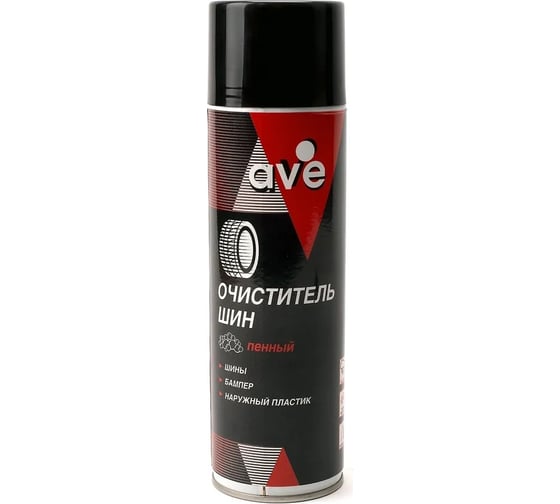Пенный очиститель шин спрей AVE 650 мл -951 9201010