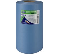 Нетканый протирочный материал PROBOS ALPHA 9601B, 60г/м2, голубой, 220 л/рулон 9601B220